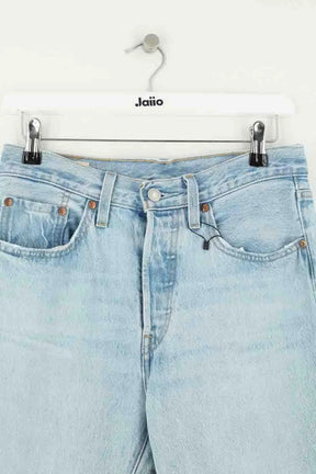 Jean droit Levi's 501 Bleu en Coton