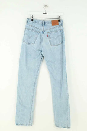 Jean droit Levi's 501 Bleu en Coton