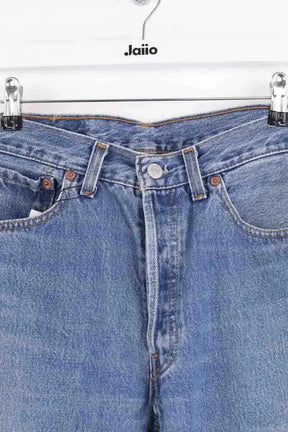 Jean droit Levi's 501 Bleu en Coton