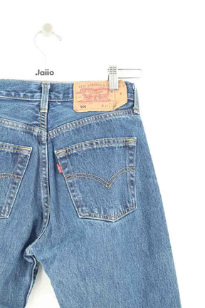 Jean droit Levi's 501 Bleu en Coton