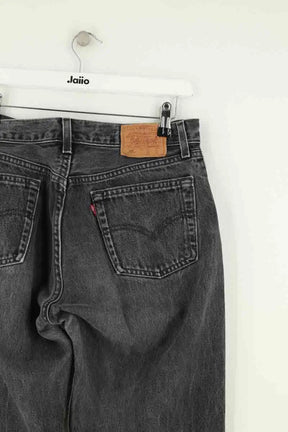Jean droit Levi's 501 Gris en Coton