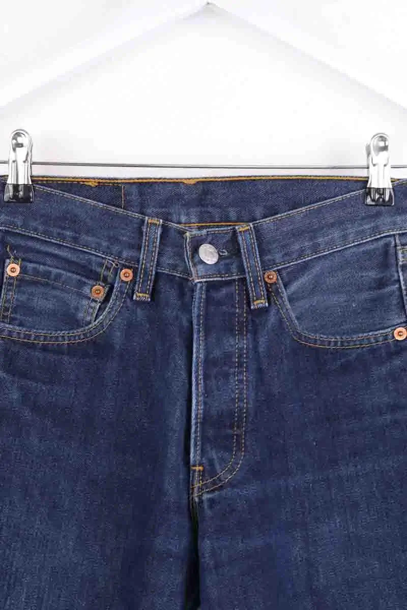Jean droit Levi's 501 Marine en Coton
