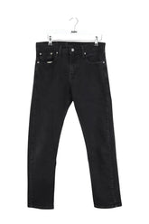 Jean droit Levi's 502 Noir en Coton, taille S - Seconde Main
