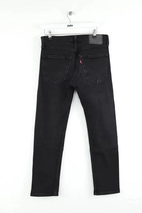 Jean droit Levi's 502 Noir en Coton