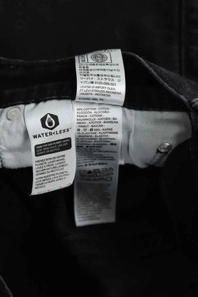 Jean droit Levi's 502 Noir en Coton