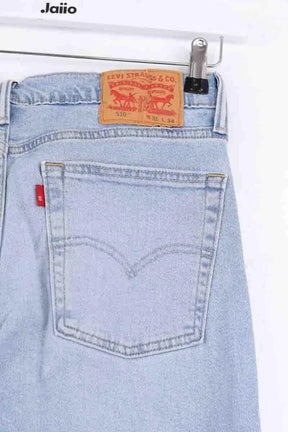 Jean droit Levi's 510 Bleu en Coton