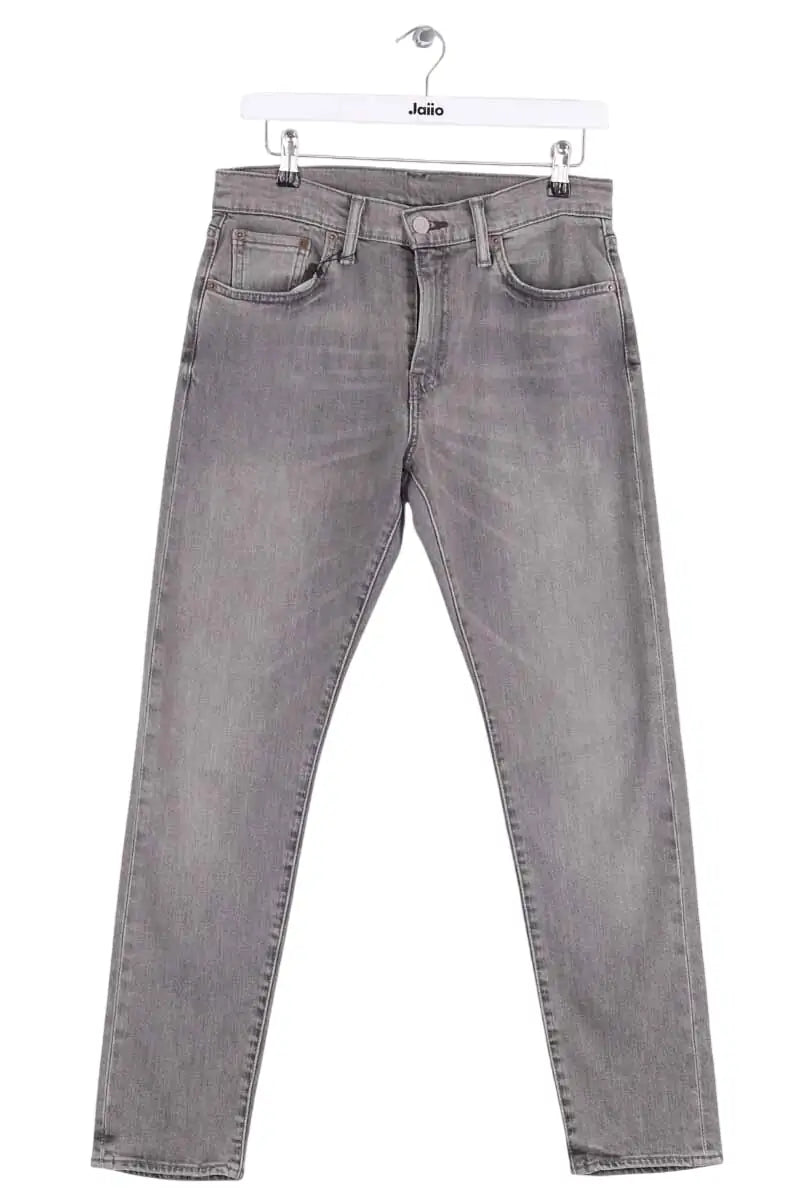 Jean droit Levi's 512 Gris en Coton, taille S - Seconde Main