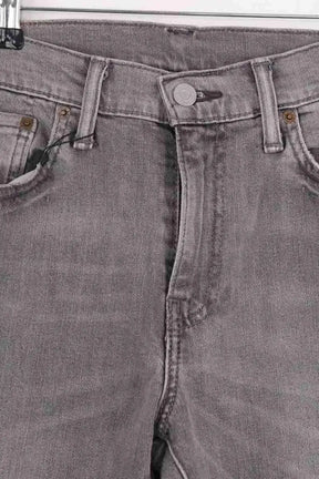 Jean droit Levi's 512 Gris en Coton