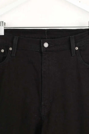 Jean droit Levi's 512 Noir en Coton