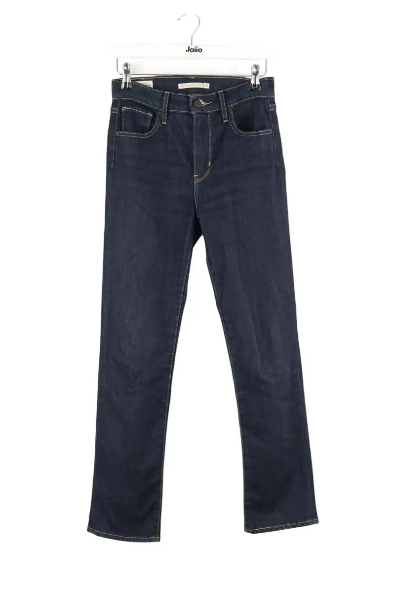 Jean droit Levi's 724 Marine en Coton, taille XS - Seconde Main
