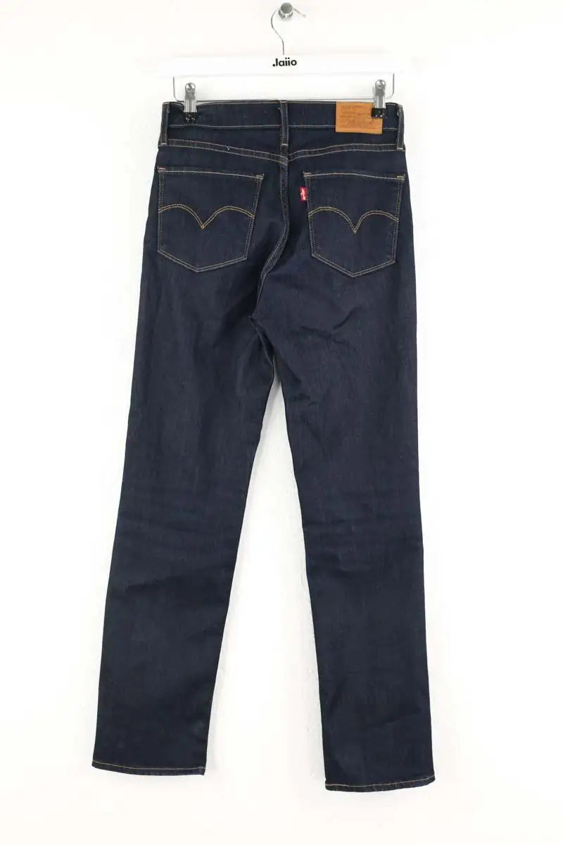 Jean droit Levi's 724 Marine en Coton