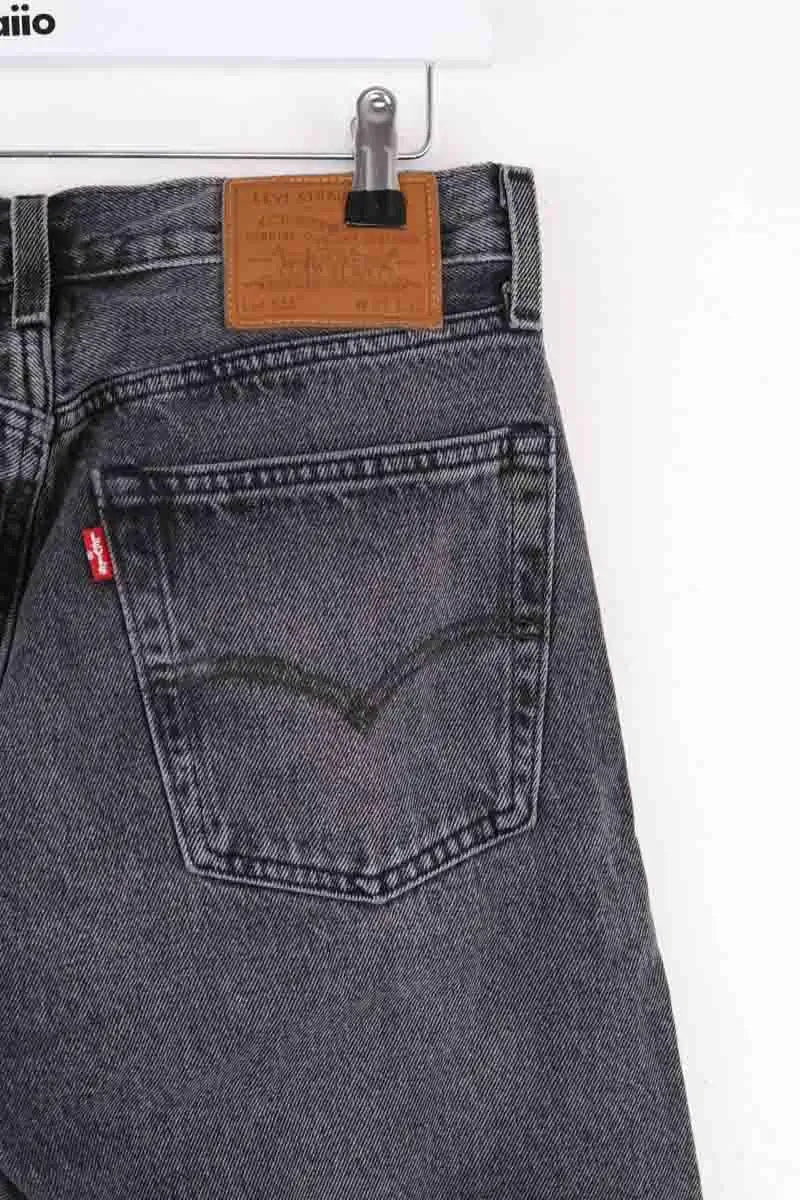 Jean droit Levi's Anthracite en Coton