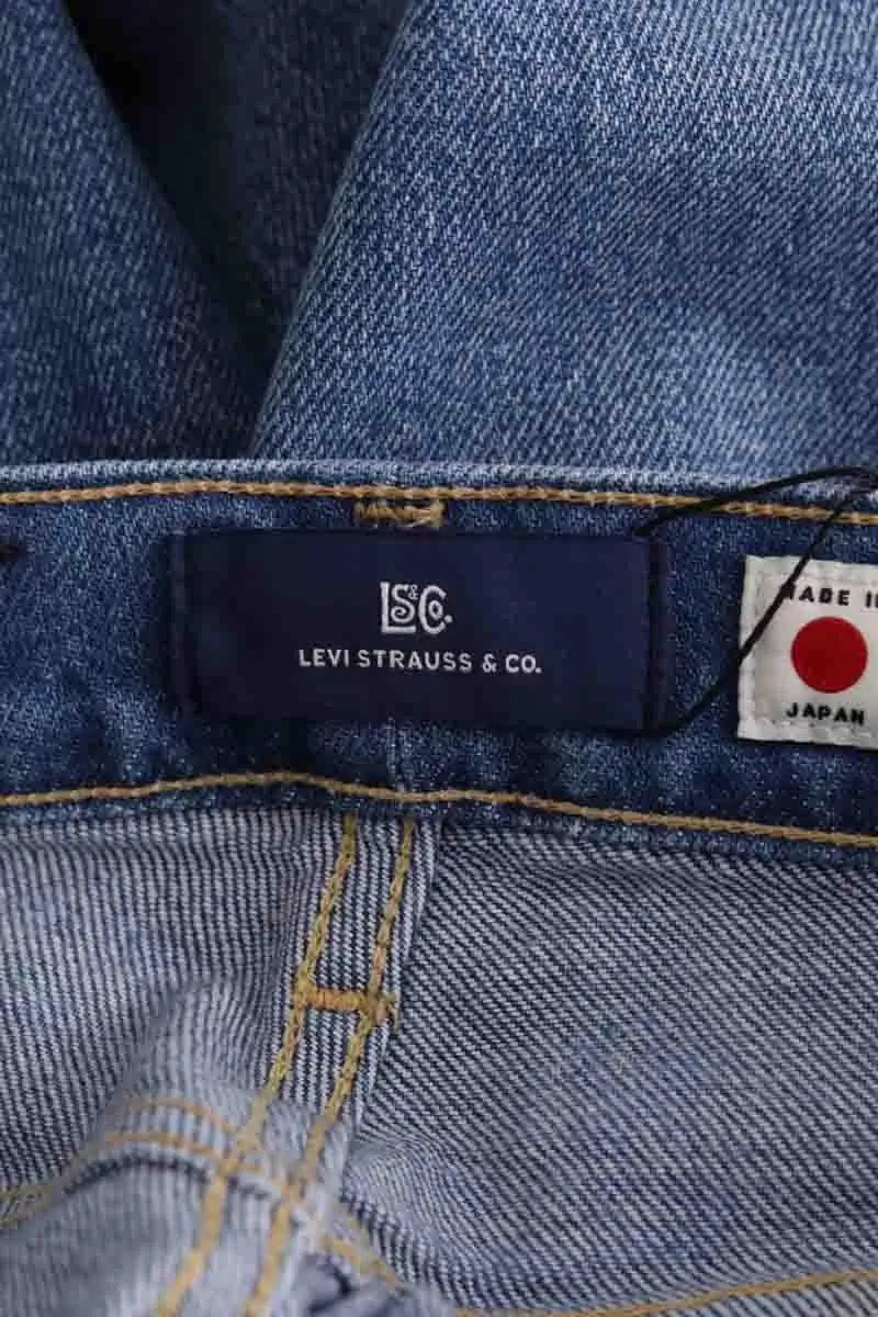 Jean droit Levi's Beau Bleu en Coton