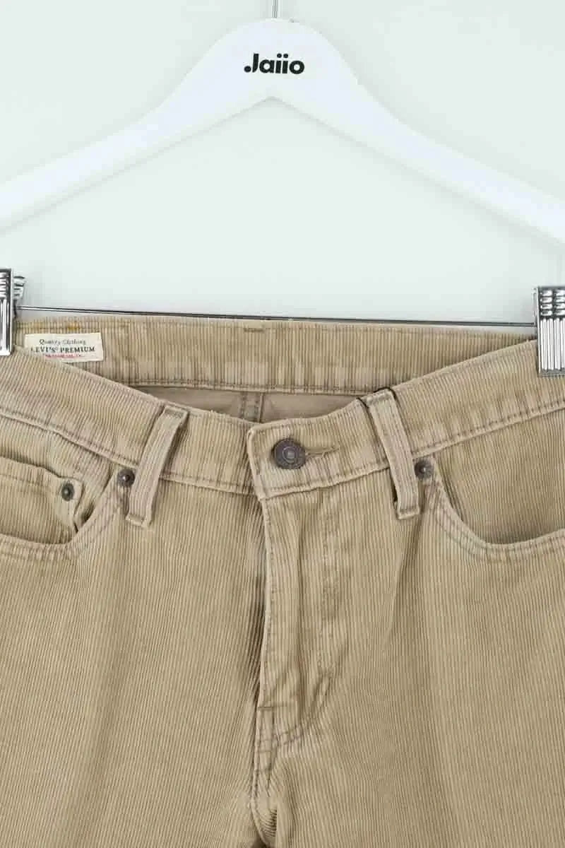 Jean droit Levi's Beige en Coton