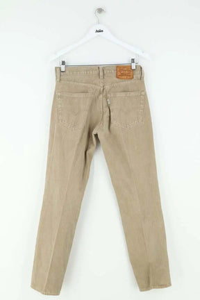 Jean droit Levi's Beige en Coton
