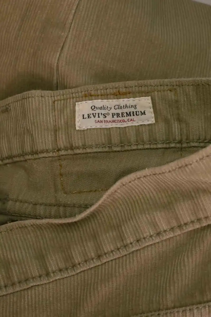 Jean droit Levi's Beige en Coton