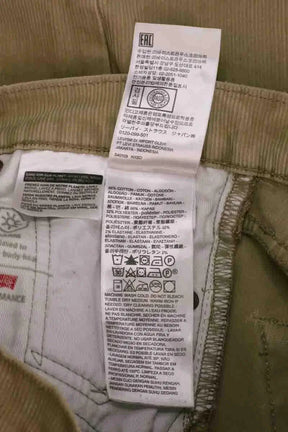 Jean droit Levi's Beige en Coton