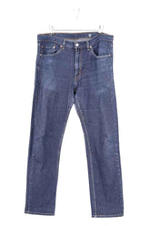 Jean droit Levi's Bleu en Coton, taille L - Seconde Main