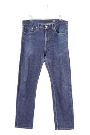Jean droit Levi's Bleu en Coton, taille L - Seconde Main
