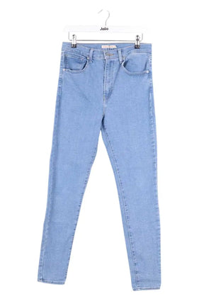Jean droit Levi's Bleu en Coton, taille L - Seconde Main