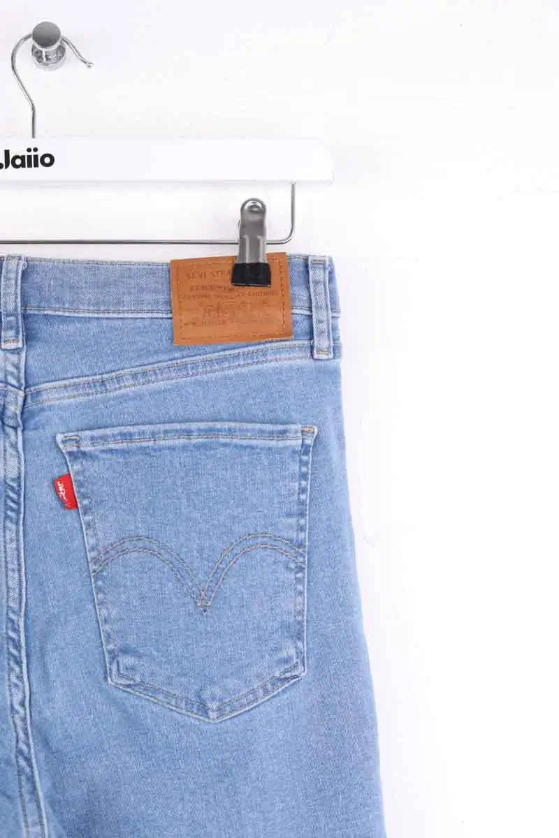 Jean droit Levi's Bleu en Coton