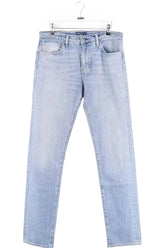 Jean droit Levi's Bleu en Coton, taille L - Seconde Main