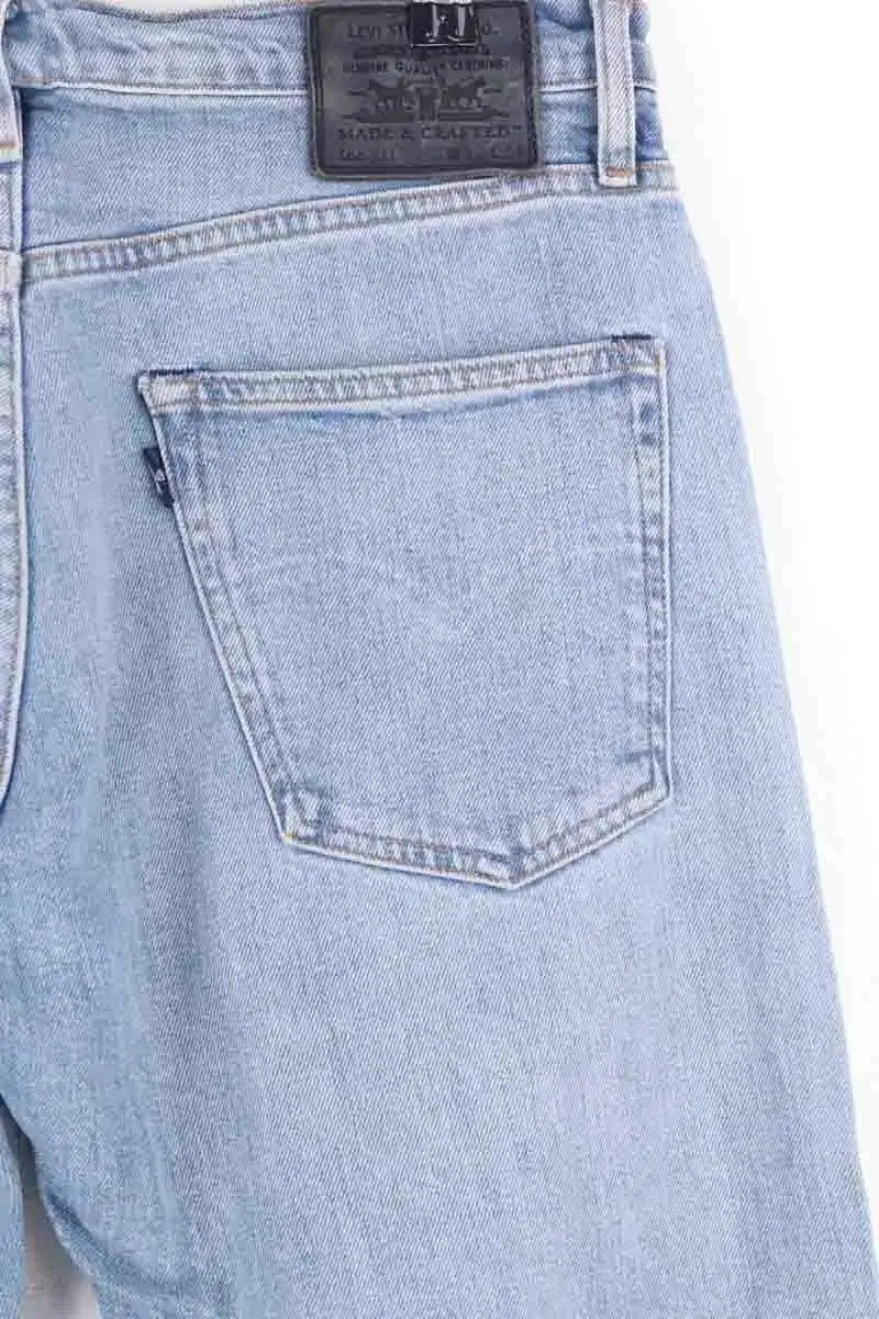 Jean droit Levi's Bleu en Coton