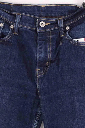 Jean droit Levi's Bleu en Coton