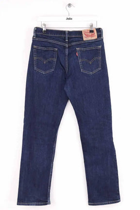 Jean droit Levi's Bleu en Coton