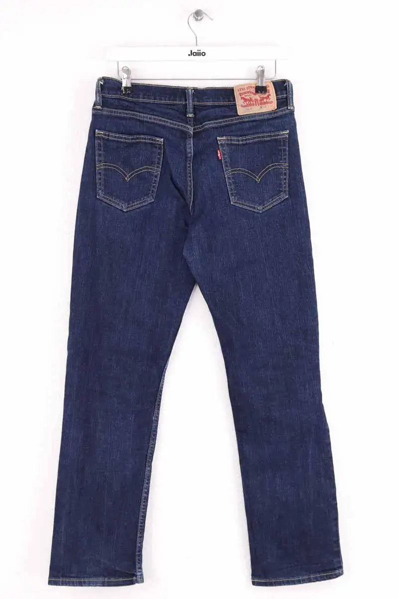 Jean droit Levi's Bleu en Coton