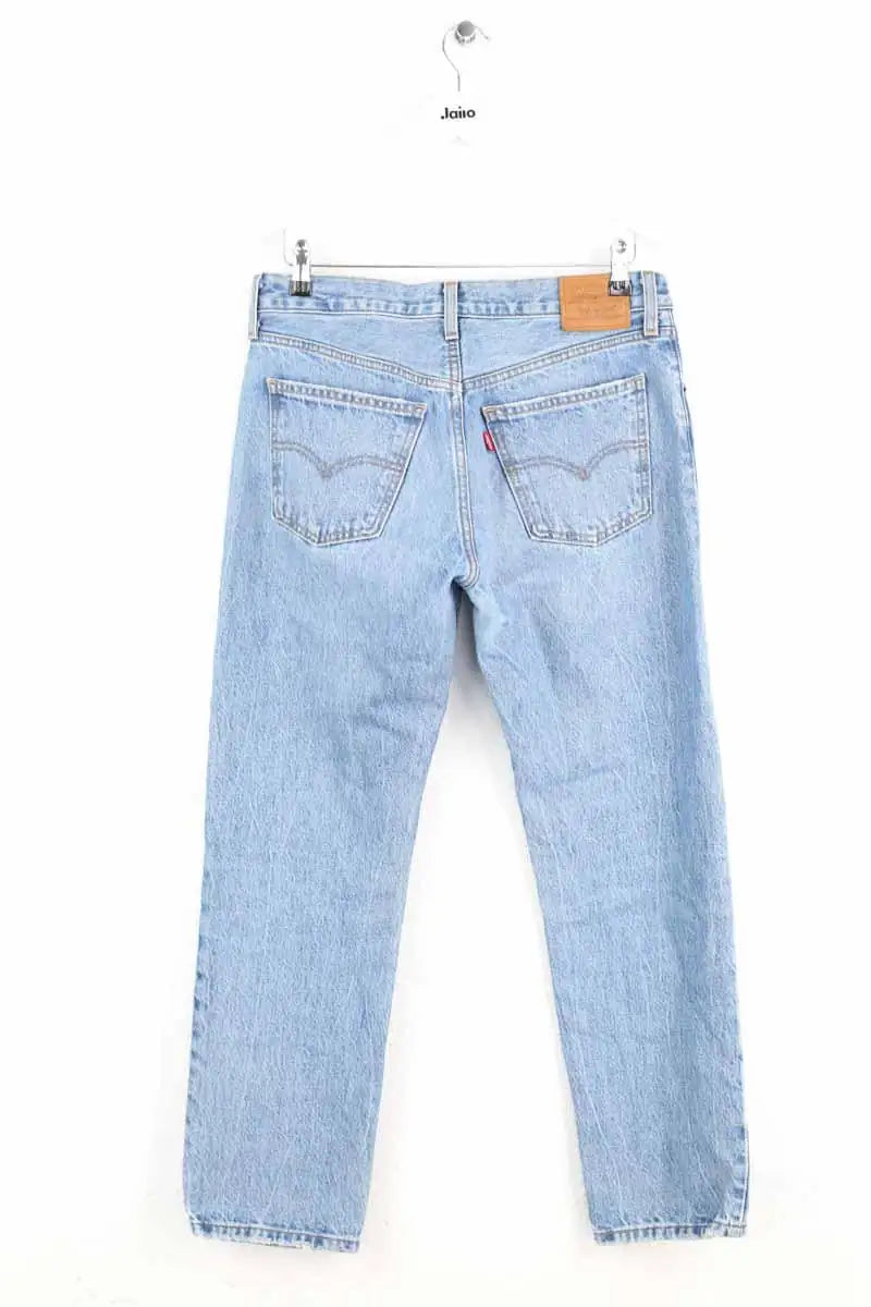 Jean droit Levi's Bleu en Coton