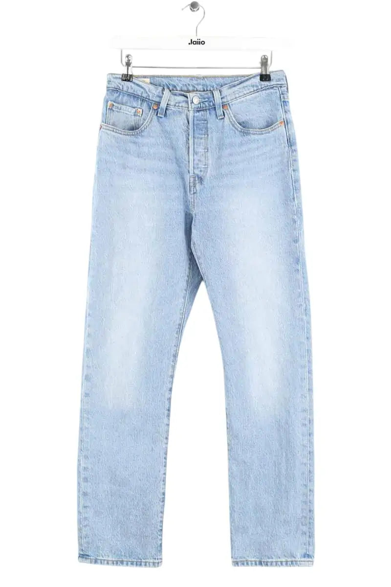 Jean droit Levi's Bleu en Coton, taille M - Seconde Main