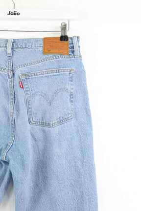 Jean droit Levi's Bleu en Coton