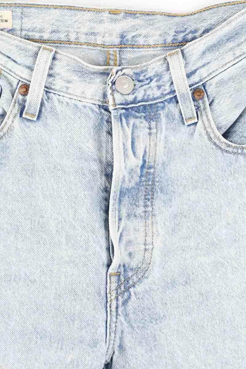 Jean droit Levi's Bleu en Coton