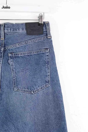 Jean droit Levi's Bleu en Coton