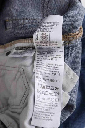 Jean droit Levi's Bleu en Coton
