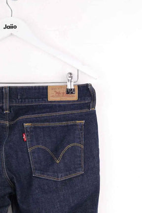 Jean droit Levi's Bleu en Coton
