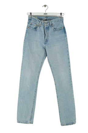 Jean droit Levi's Bleu en Coton, taille S - Seconde Main