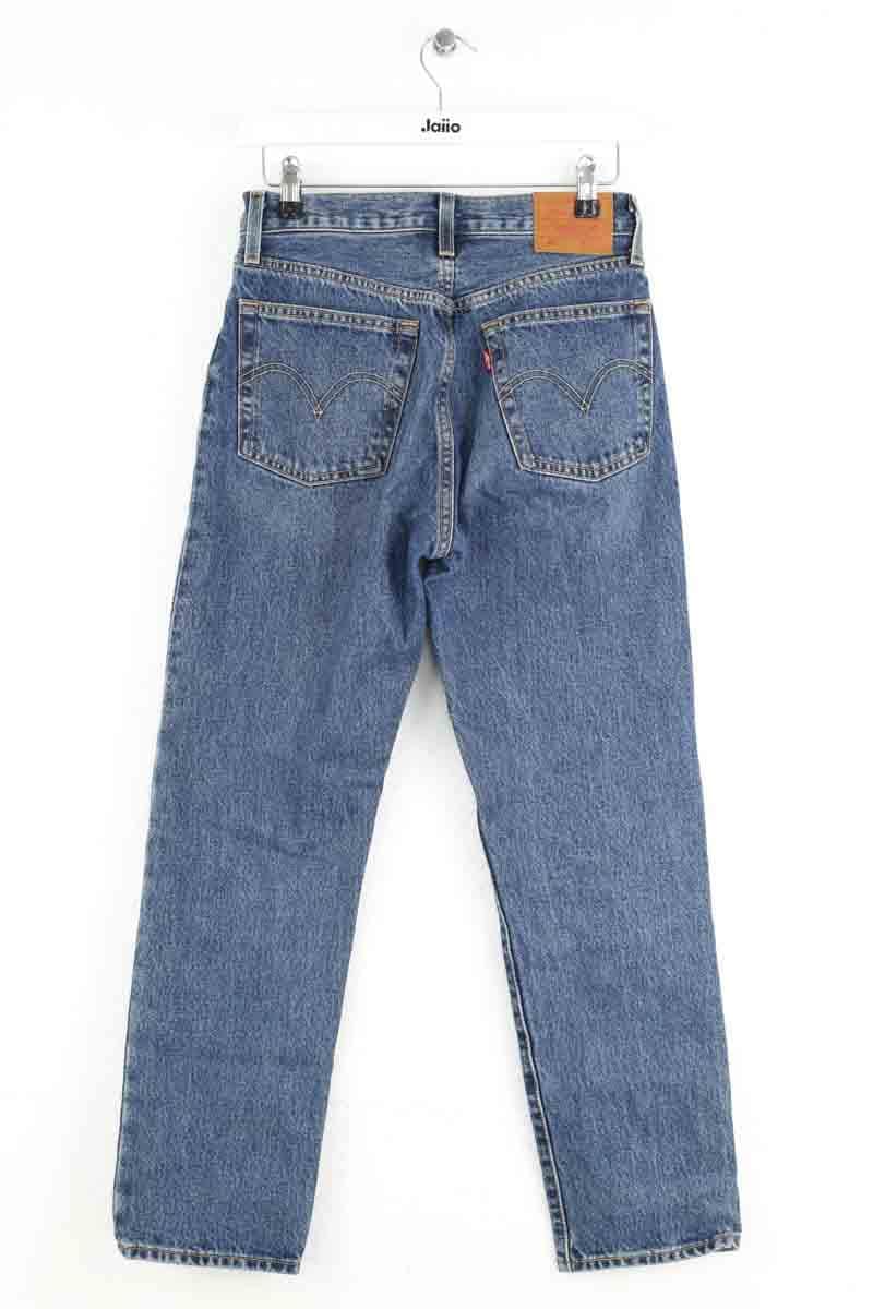 Jean droit Levi's Bleu en Coton