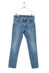 Jean droit Levi's Bleu en Coton, taille S - Seconde Main