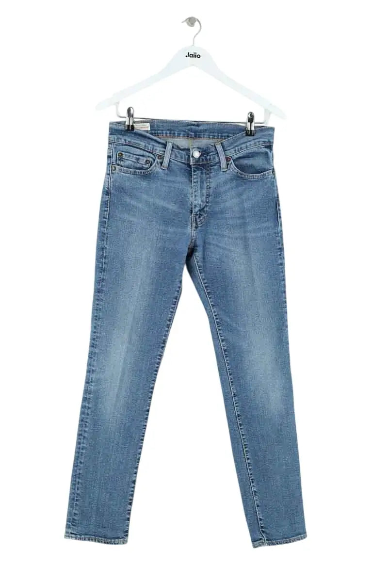 Jean droit Levi's Bleu en Coton, taille S - Seconde Main