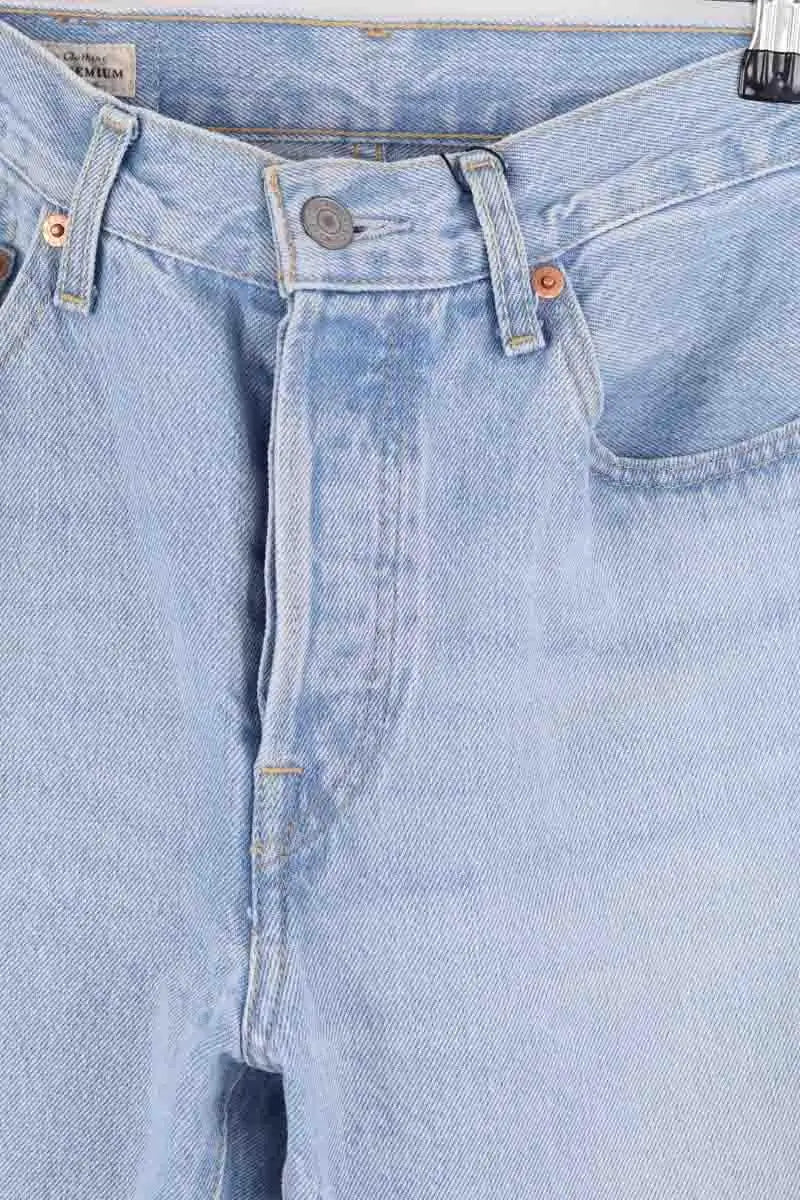 Jean droit Levi's Bleu en Coton