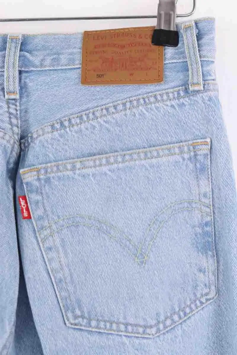 Jean droit Levi's Bleu en Coton
