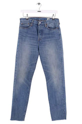 Jean droit Levi's Bleu en Coton, taille S - Seconde Main
