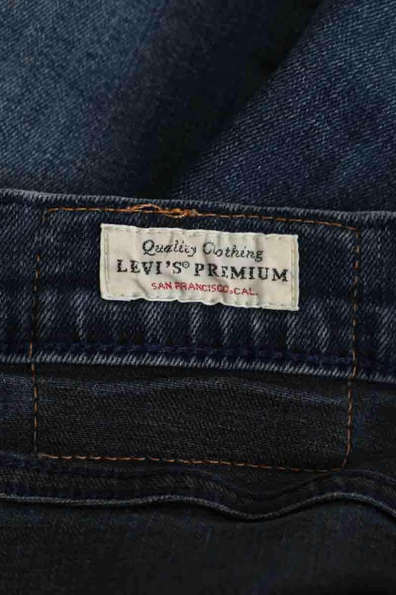 Jean droit Levi's Bleu en Coton
