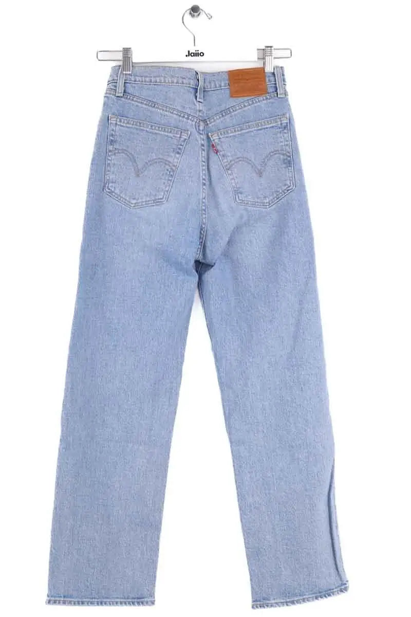 Jean droit Levi's Bleu en Coton