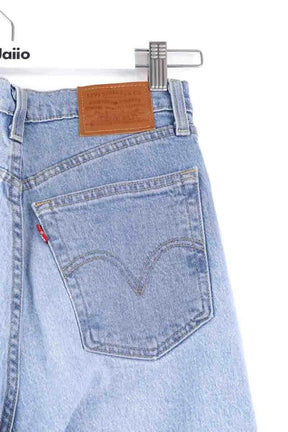 Jean droit Levi's Bleu en Coton