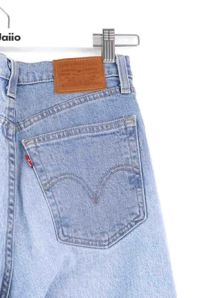 Jean droit Levi's Bleu en Coton