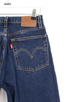 Jean droit Levi's Bleu en Coton
