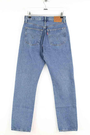 Jean droit Levi's Bleu en Coton